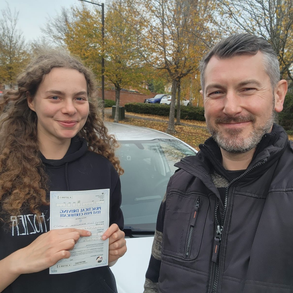 Student passing test