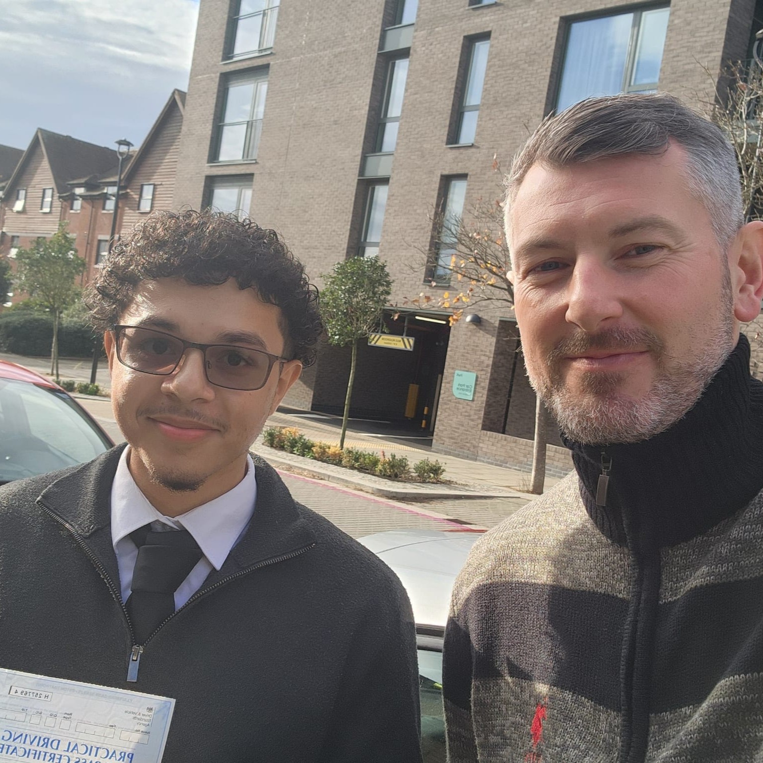 Student passing test