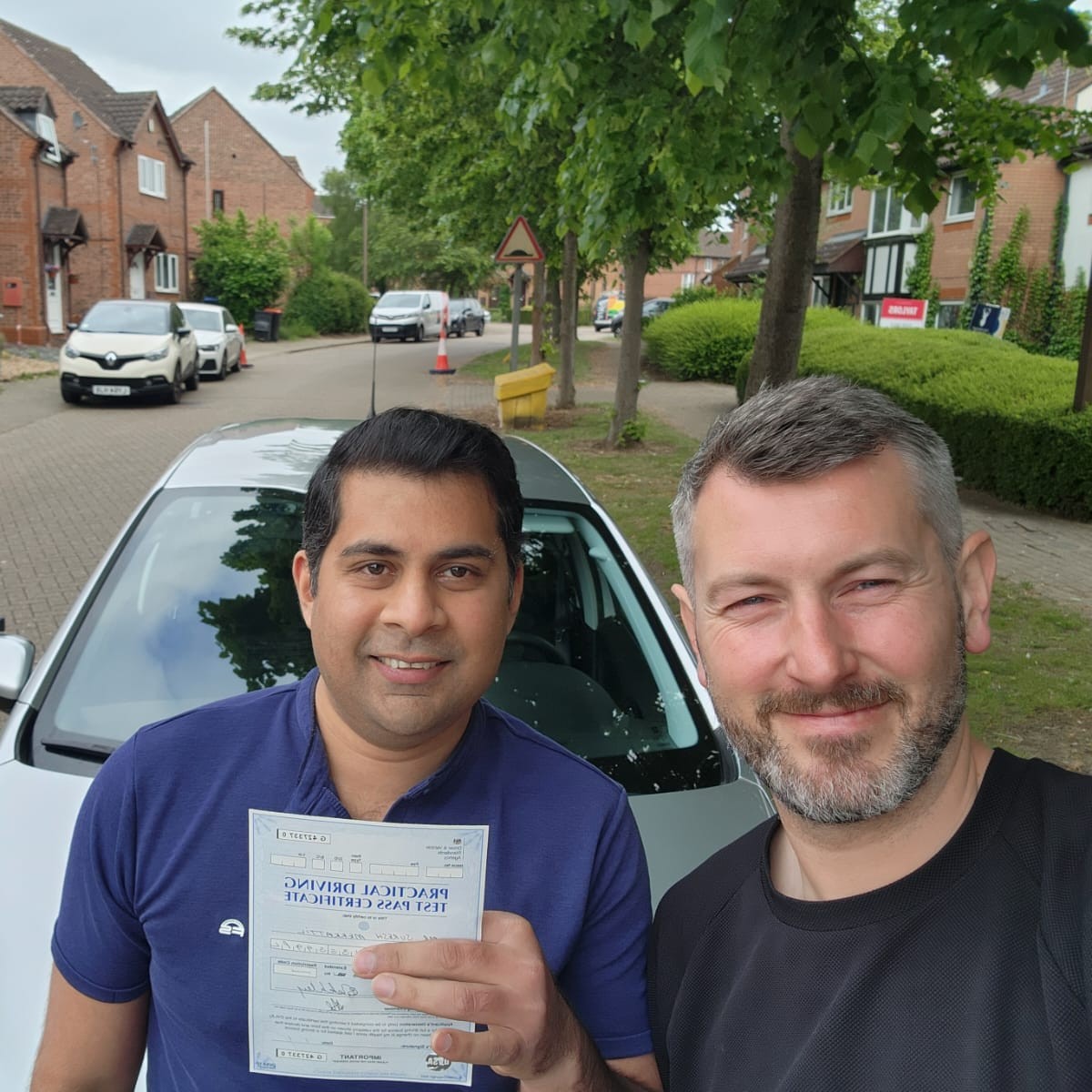 Student passing test