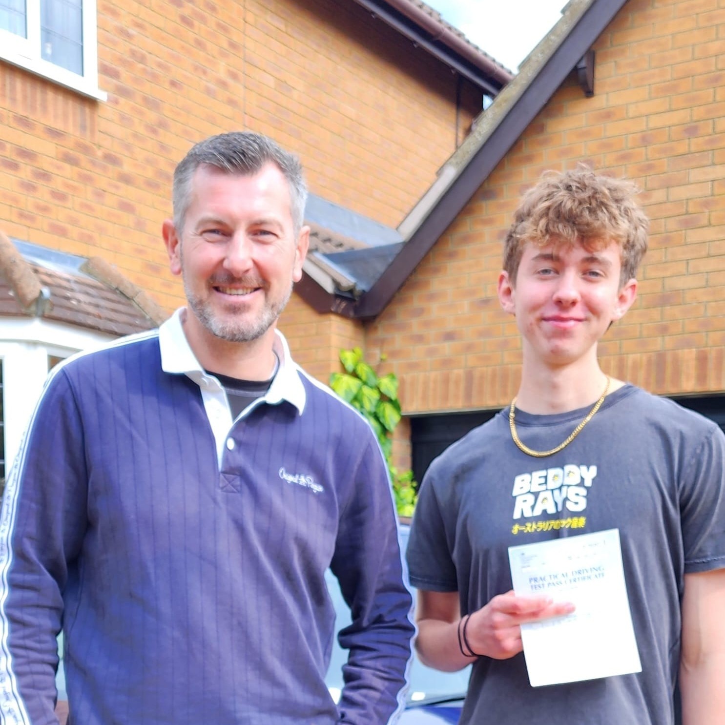 Student passing test