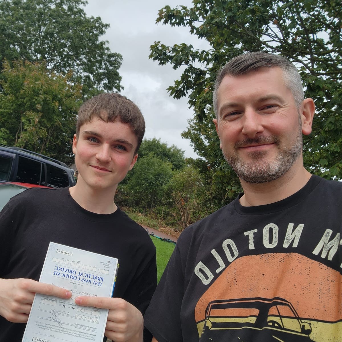 Student passing test
