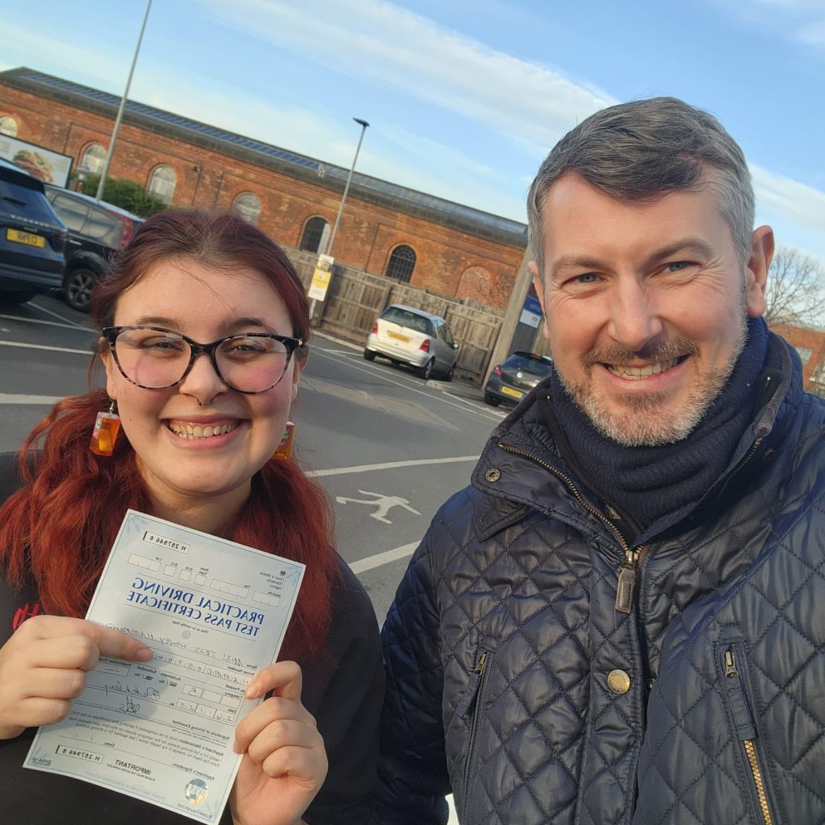 Student passing test