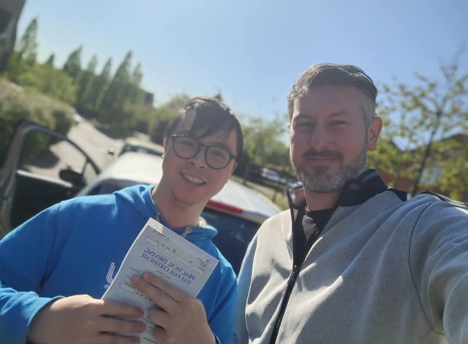 Student passing test