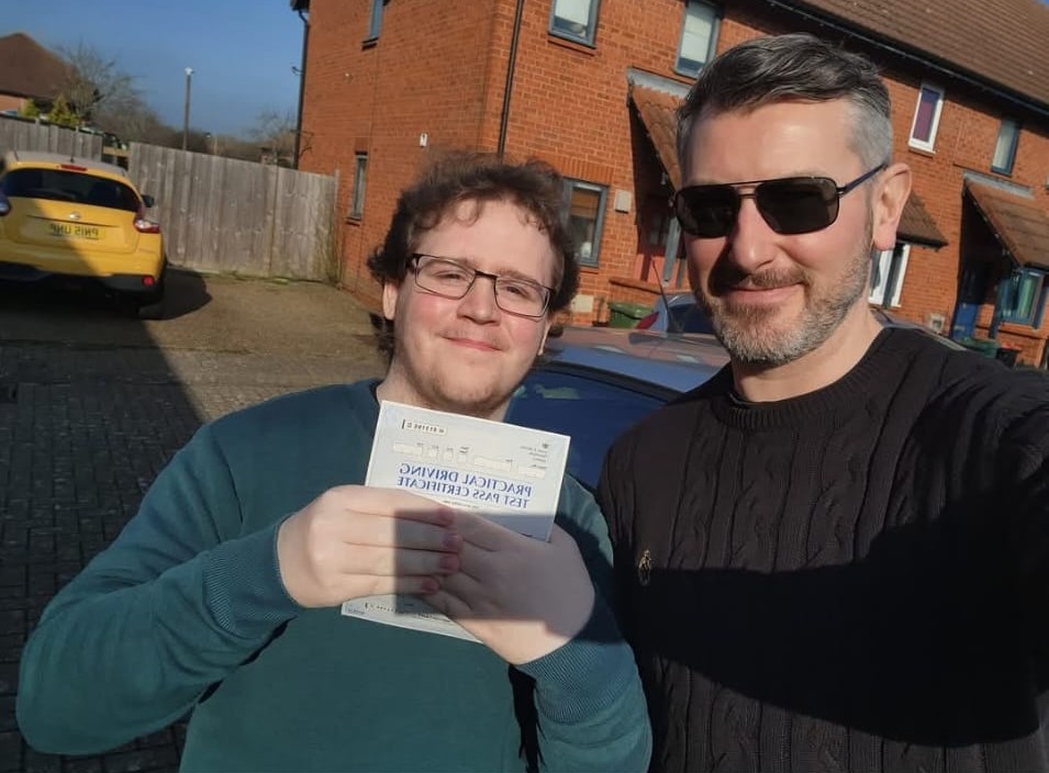 Student passing test